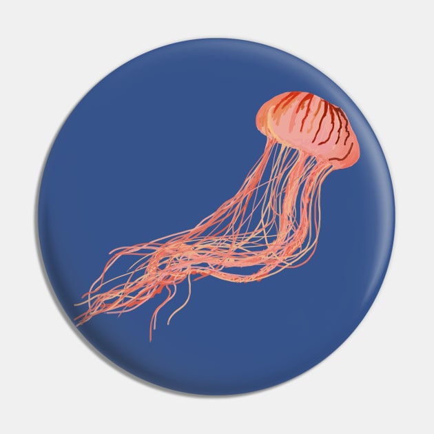 Jellyfish Pin by simplistictees