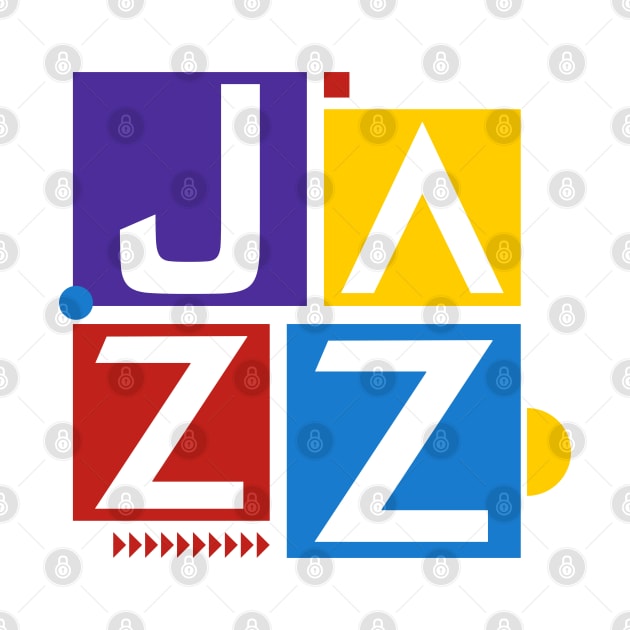 JAZZ // minimalist typography // Logo type by Degiab