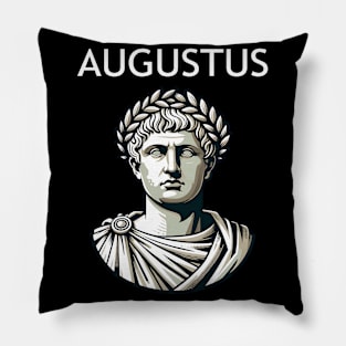 Augustus First Emperor of Rome Ancient Roman History Pillow