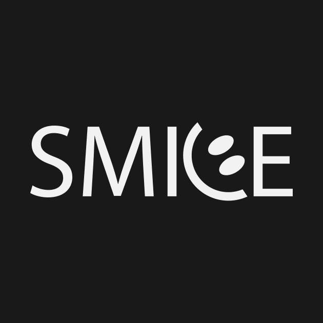 Smile Smiling one word design by DinaShalash