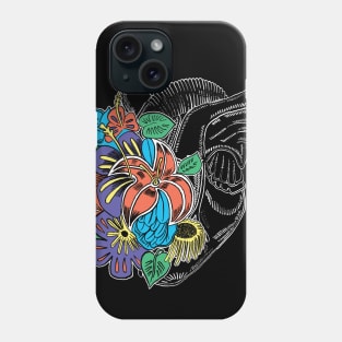 Flower Spring Heart Vintage Comics Phone Case