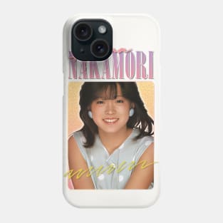 Akina Nakamori -- Retro 80s Phone Case