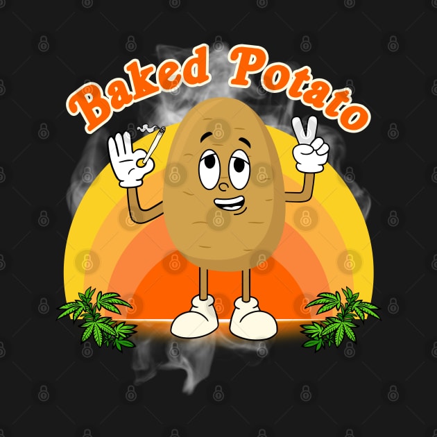 Baked Potato by Kenny The Bartender's Tee Emporium