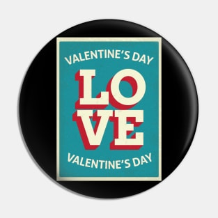 VALENTINE'S DAT T-SHIRT Pin