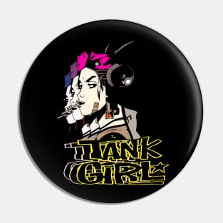 Tank girl t-shirt Pin