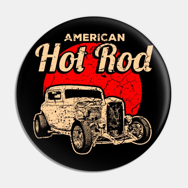 American Hot Rod Pin by Mila46