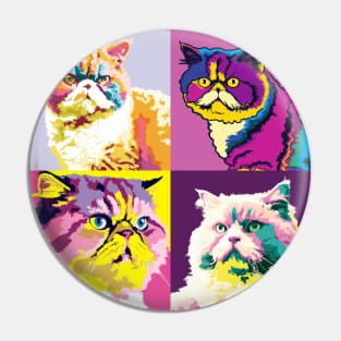 Selkirk Rex Pop Art - Cat Lover Gift Pin