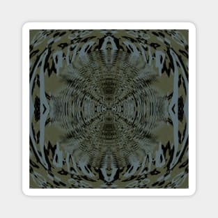 Goth Water Cool Ripple Print Magnet