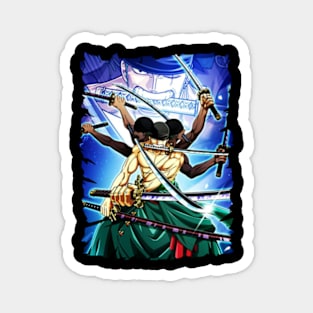 ZORO SAMURAI ANIME Magnet