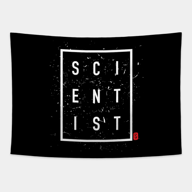 SCIENTIST Tapestry by geep44