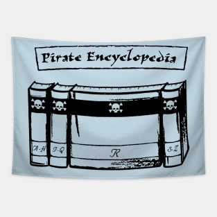 Pirate Encyclopedia Tapestry