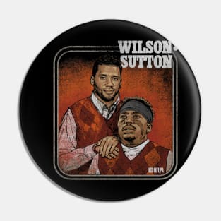 Russell Wilson & Courtland Sutton Denver Step Brothers Pin