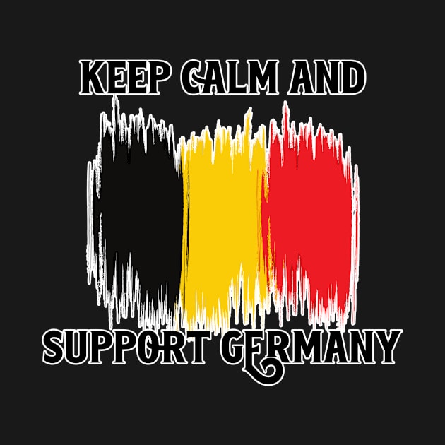 Keep Calm And Support Germany by nextneveldesign