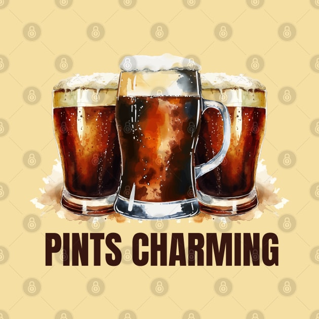 FUNNY BEER - IRISH PINTS CHARMING by Eire