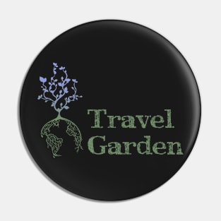 Travel Garden Full Logo Pin