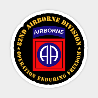 82nd Airborne Division - Operation Enduring Freedom Magnet