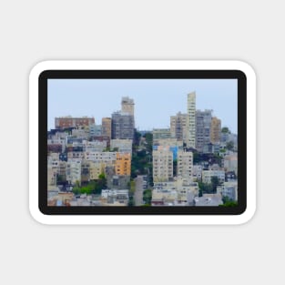 Cityscape Impression Magnet