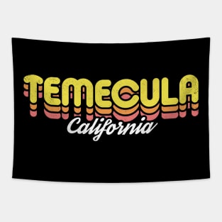 Retro Temecula California Tapestry