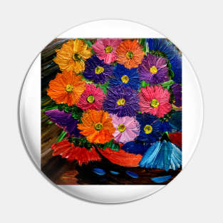 Fun and cheerful flowers Pin