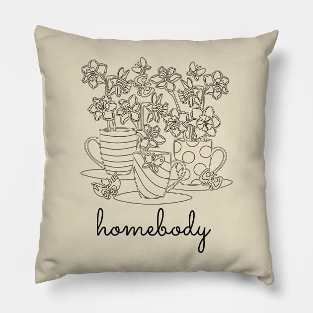 Homebody Pillow by Gifts of Recovery