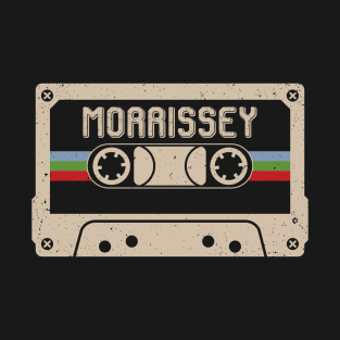 Personalized Morrissey Name Birthday Vintage Cassette Tape T-Shirt
