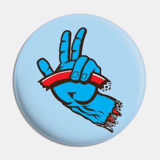 Cruz-In Wave (Blue and Red - Dark) Pin