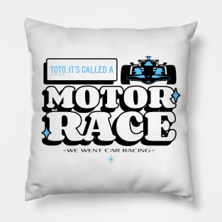 Formula One Motor Race – F1 Racing Quote Pillow