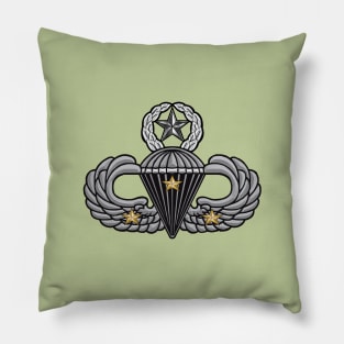 Master Parachutist 3 Stars Pillow