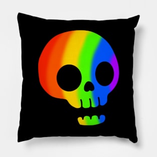 Pride Skull Pillow