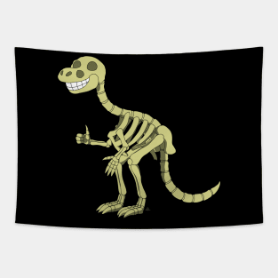 Dinosaur Thumbs Up Tapestry