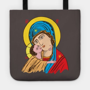 Virgin Mary and Little Christ Tote