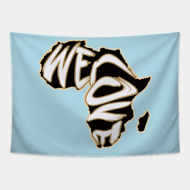 we love africa Tapestry by Benlamo