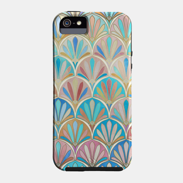 Glamorous Twenties Art Deco Pastel Pattern iPhone 11 case Glamorous Twenties Art Deco Pastel Pattern iPhone 11 case