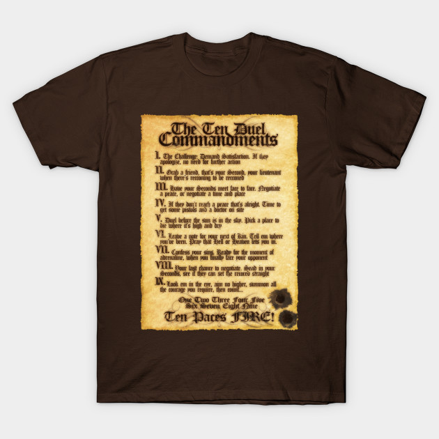 Broadway Cast Hamilton Ten Duel Commandments Lyrics Ten Duel