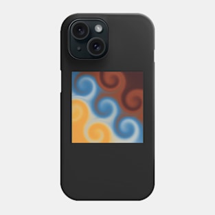 Pattern with swirls Phone Case