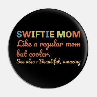 Swiftie Mom Valentine Day Vintage Pin