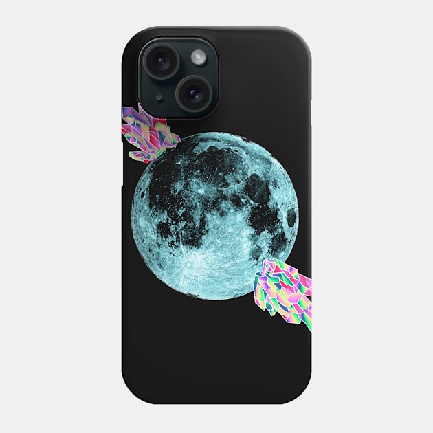 Crystal Moon Phone Case by Gringoface