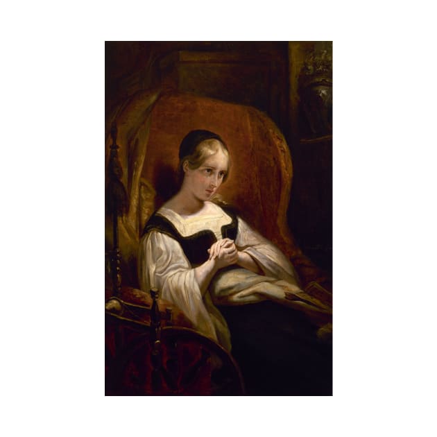 Marguerite au Rouet by Ary Scheffer by Classic Art Stall