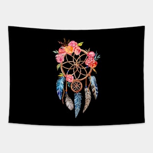 Image: Watercolor, Dreamcatcher Tapestry
