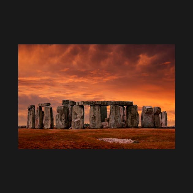 Stonehenge Sunset by jwwallace