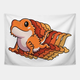 Retro Shirt Gift For Bearded Dragon Owner Lizard Lover Tapestry