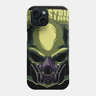 alien mask Phone Case