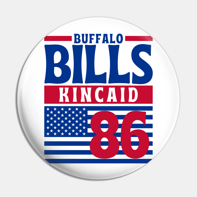 Buffalo Bills Kincaid 86 American Football Team Pin by Astronaut.co