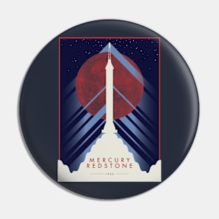 Mercury Redstone Pin