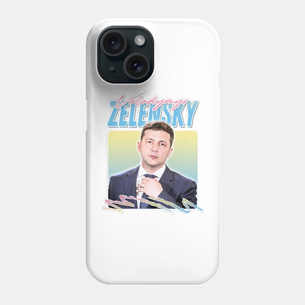 Zelensky Ukraine / / Retro Aesthetic Fan Artwork Design Phone Case by DankFutura