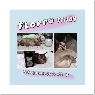 Floppa Cube - Floppa Cube Flop Flop Happy Floppa Friday | Racist War Crime  Fun | Original Art