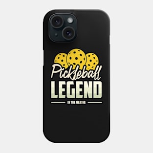 Pickleball Legend In The Making - Green Phone Case