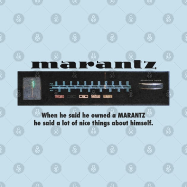 Marantz Amplifier Receiver Radio Tuner Face Vintage Audio HiFi Design ...