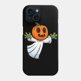 Halloween pumpkin ghost Phone Case