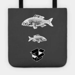 Big Fish, Little Fish, Cardboard Box Tote